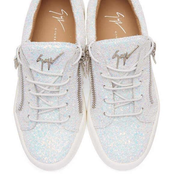 Giuseppe Zanotti Shoes - GIUSEPPE ZANOTTIWhite Glitter May London S